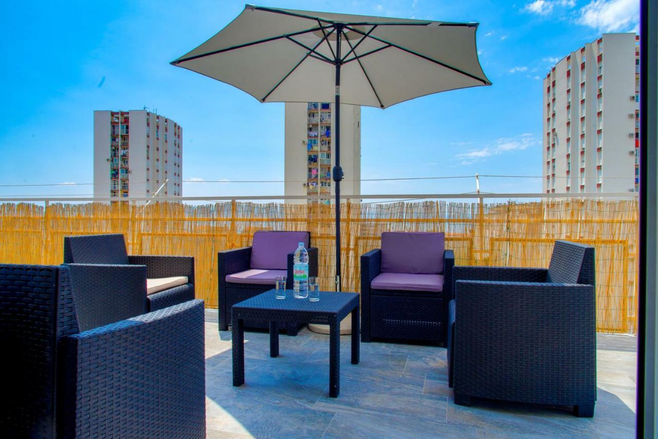 Penthouse Zia Split Apartment Bagian luar foto